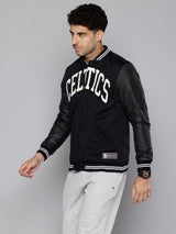 Boston Celtics: Taffeta Letterman Jacket