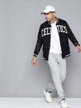 Boston Celtics: Taffeta Letterman Jacket