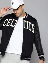 Boston Celtics: Taffeta Letterman Jacket