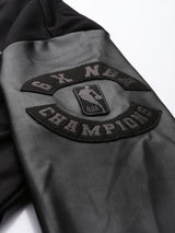 Chicago Bulls Black Varsity Jacket