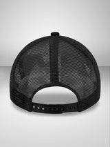 LA Lakers Tonal Black A-Frame Trucker Cap
