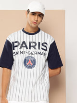Paris Saint-Germain Striped Oversized T-Shirt