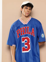 Allen Iverson Vintage Football Oversized T-Shirt