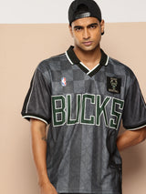 Milwaukee Bucks Vintage Oversized Polo