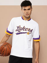 Los Angeles Lakers Bomber Henley
