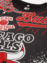 Chicago Bulls: Oversized Mesh AOP T Shirt