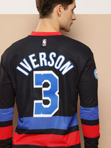 Allen Iverson Mesh Full Sleeve T-Shirt