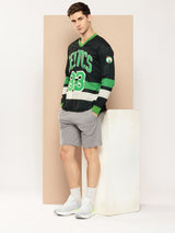 Larry Bird Mesh Full Sleeve T-Shirt