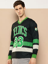 Larry Bird Mesh Full Sleeve T-Shirt