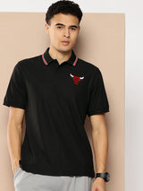 Chicago Bulls: Classic Polo Black