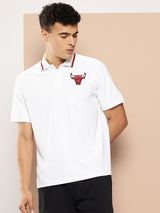 Chicago Bulls: Classic Polo White