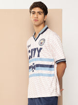 ManCity Vintage Oversized Polo