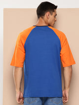 New York Knicks Contrast Colour Oversized T-Shirt