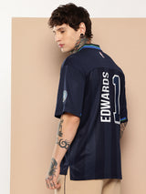 Anthony Edwards Vintage Football Oversized T-Shirt