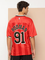 Dennis Rodman Vintage Football Oversized T-Shirt