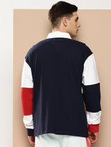 Paris Saint-Germain Embroidered Oversized Polo Full Sleeve