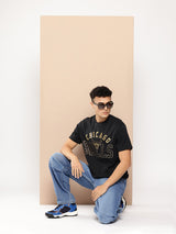 Chicago Bulls Gold Foil T-Shirt