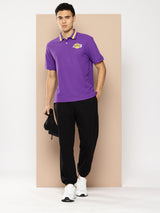 Los Angeles Lakers: Classic Polo Purple