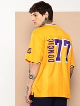 Luka Doncic Vintage Football Oversized T-Shirt