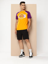 Los Angeles Lakers Printed Raglan T-Shirt