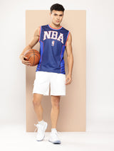 NBA: Athletic Sleeveless Jersey - Navy