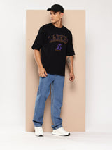 Los Angeles Lakers Midnight Black Oversized T-Shirt