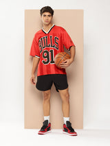 Dennis Rodman Vintage Football Oversized T-Shirt