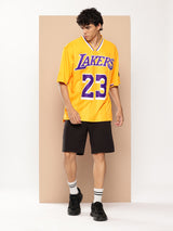 LeBron James Vintage Football Oversized T-Shirt