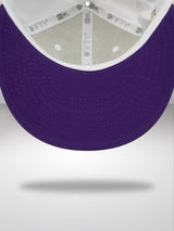 LA Lakers White Crown Team White 9FIFTY Snapback Cap