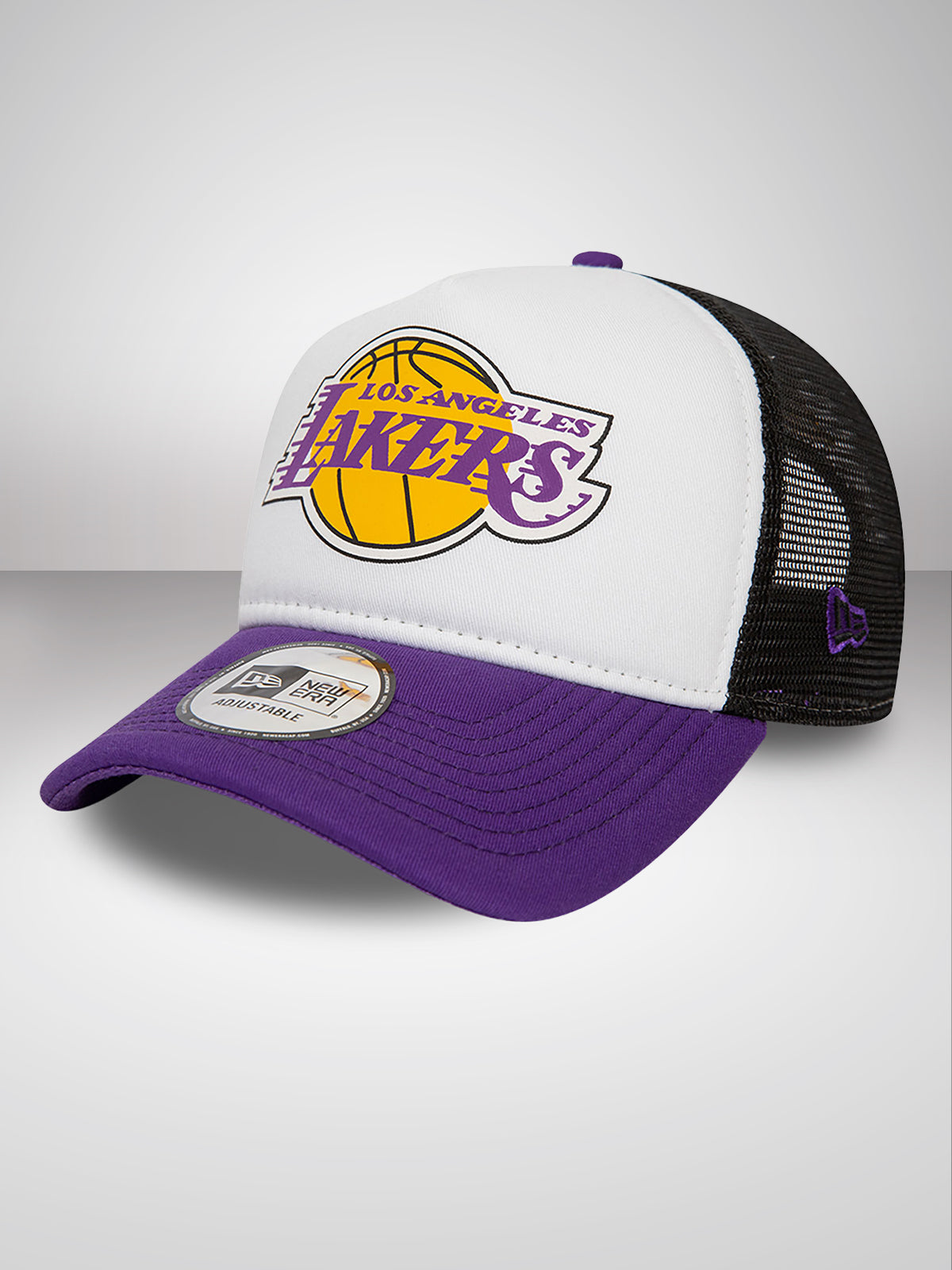 Mens New Era Black Los Angeles Lakers Team Wordmark India