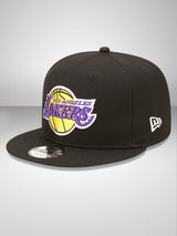 LA Lakers Team Side Patch Black 9FIFTY Snapback Cap