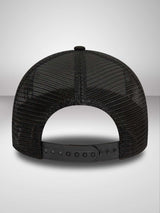 RS: Pop Color Black Trucker Cap