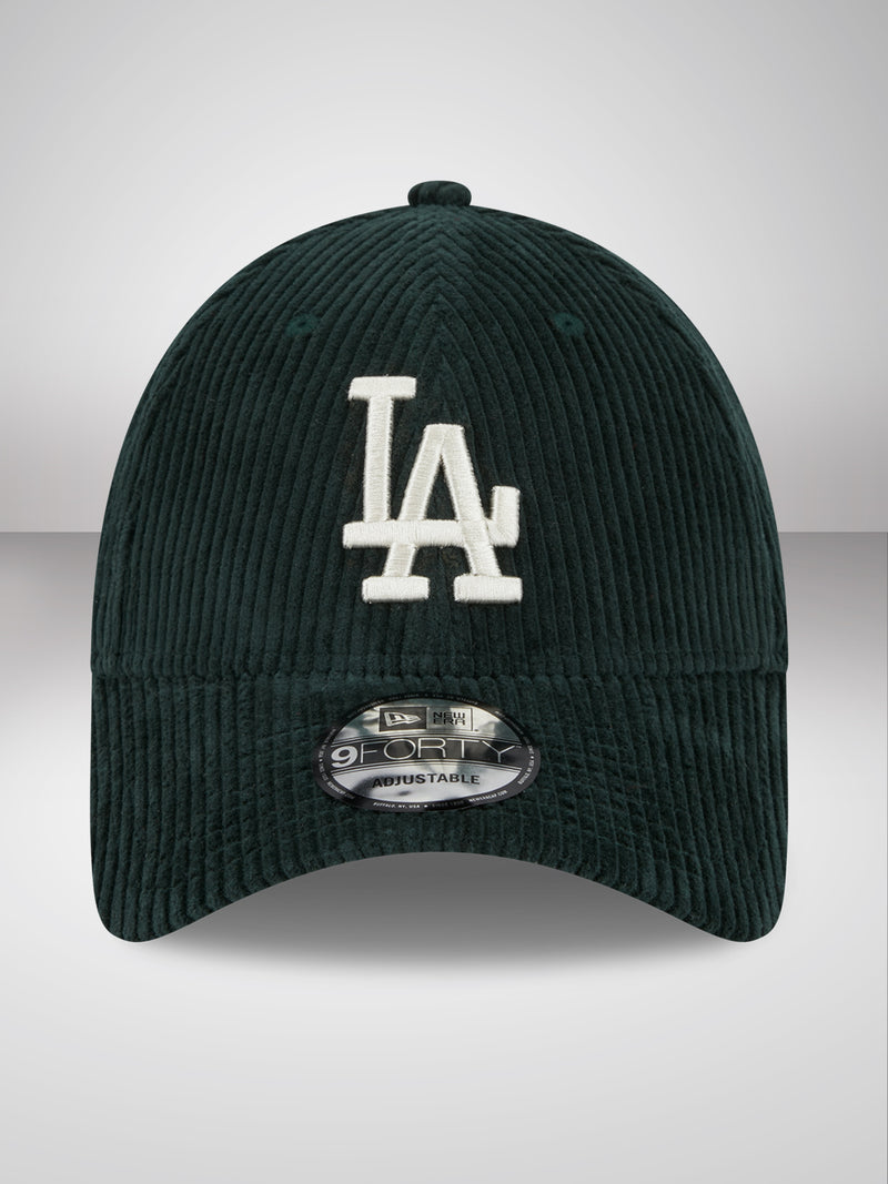 LA Dodgers Wide Cord Green 9FORTY Adjustable Cap
