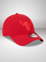 Chicago Bulls Repreve Outline Red 9FORTY Adjustable Cap