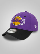LA Lakers NBA Side Patch Purple 9FORTY Adjustable Cap