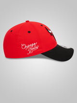 Chicago Bulls NBA Side Patch Red 9FORTY Adjustable Cap