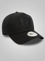 Las Vegas Raiders Monochrome Black 9FORTY E-Frame Adjustable Cap