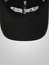 New Era Race Black and Green Flame 9TWENTY Adjustable Cap