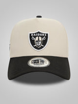 Las Vegas Raiders NFL Light Beige 9FORTY E-Frame Adjustable Cap