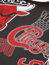 Chicago Bulls: Oversized Mesh AOP T Shirt