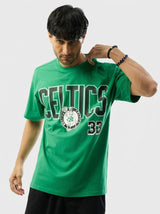 Larry Bird Classic Numbered Oversized T-Shirt Green
