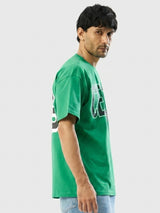 Larry Bird Classic Numbered Oversized T-Shirt Green