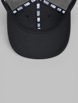 Los Angeles Lakers Monochrome Black Trucker Cap