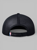 Los Angeles Lakers Monochrome Black Trucker Cap