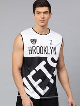 Brooklyn Nets: Sleeveless Jersey - White