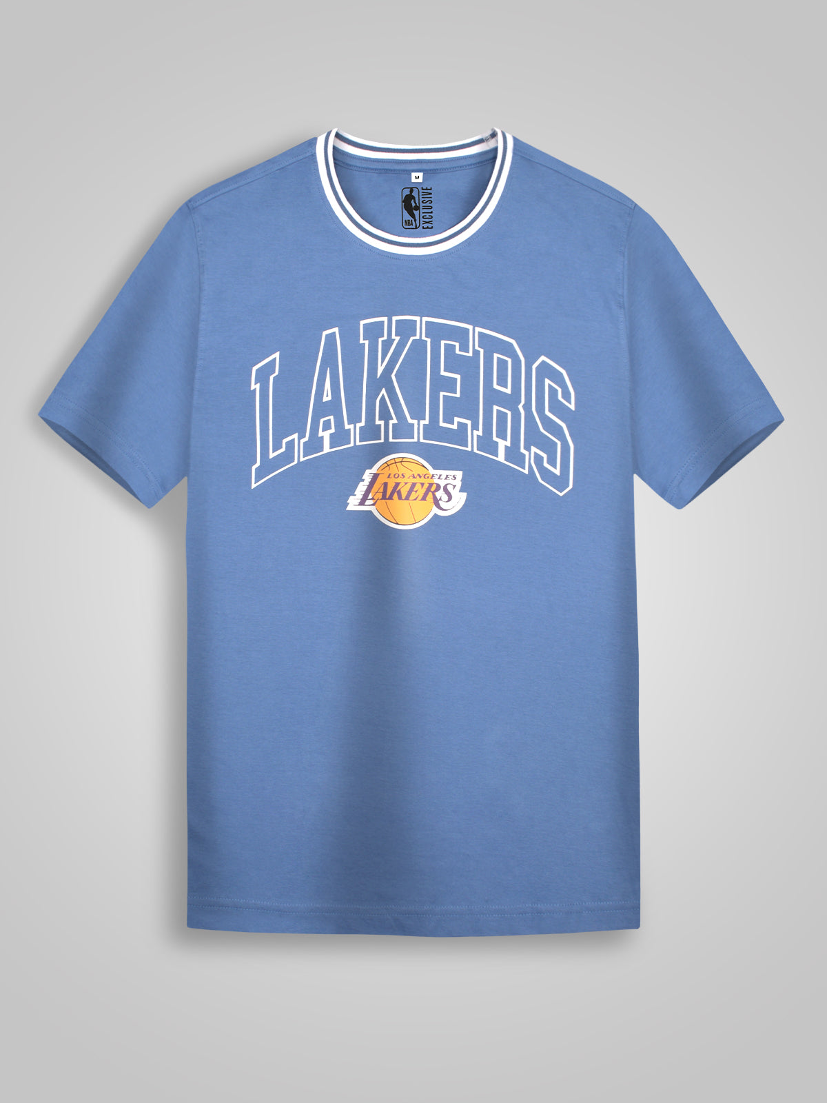 Official New Era NBA Sky All Over Print LA Lakers Oversized T