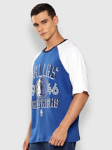 Dallas Mavericks Contrast Colour Oversized T-Shirt