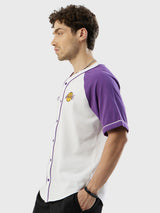 Los Angeles Lakers Knit Baseball Shirt