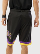 Los Angeles Lakers Embroidered Shorts