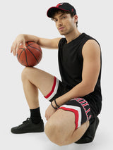 Chicago Bulls Embroidered Shorts